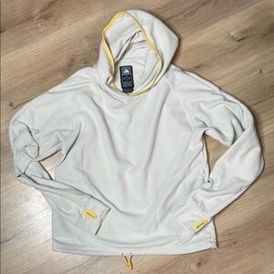Nike ACG Fleece Hoodie. Boy's Large (12-14). GUC. White, Yellow.‎